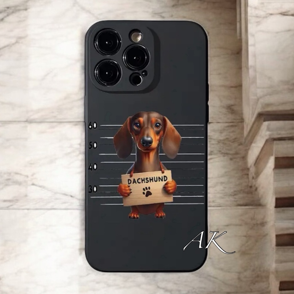 Dachshund iPhone 15 Pro Max Phone Case 🐾 Doxie Wiener